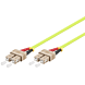 Cable de fibra óptica SC-SC OM5 (optimizado para láser) de 3 m
