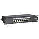 Panel de conexión FTP CAT5e de 10 pulgadas - 8 puertos