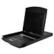 Consola KVM de 19 pulgadas deslizable con USB y teclado QWERTY PS/2.