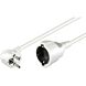 Cable de extensión Schuko de 3 m, blanco