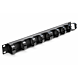 Soporte de cables de plástico de 19 pulgadas 1U