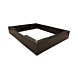 Base para armarios de servidor de 19 pulgadas, 600 x 600 x 150 mm (ancho x profundidad x alto)