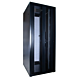 Armario para servidores de 42U con puertas frontales y traseras doblemente perforadas de 800x1000x2000 mm (Ancho x Profundidad x Alto).