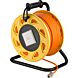 Carrete de cable CAT7 S/FTP con conector Keystone CAT6a - RJ45 - 90 metros