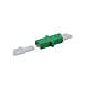 Acoplamiento monomodo E2000-E2000 simplex verde
