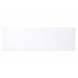 Panel de cubierta de 19 pulgadas - 4U blanco