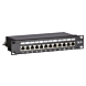Panel de conexión FTP CAT5e de 10 pulgadas - 12 puertos