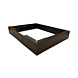 Base para armarios de servidor de 19 pulgadas, 600 x 1200 x 150 mm (ancho x profundidad x alto)
