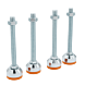 Juego de patas ajustables extra altas para todo tipo de armarios de servidores.