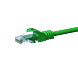 Cable de conexión UTP CAT5e de 15 m, color verde - CCA