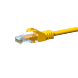 Cable de conexión UTP CAT5e de 20 m, color amarillo - CCA