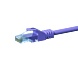 Cable de conexión UTP CAT5e de 1 m, color morado - CCA