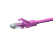 Cable de conexión UTP CAT5e de 7,50 m, color rosa - CCA