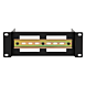 Carril DIN 2U para racks de 10 pulgadas - profundidad ajustable