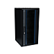 Armario para servidores de 10 pulgadas y 15U con puerta de cristal, 370 x 450 x 752 mm (ancho x profundidad x alto).