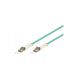 Cable de fibra óptica LC-LC OM3 de 30 m