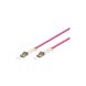 Cable de fibra óptica LC-LC OM4 de 1,50 m