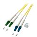 Cable de fibra óptica dúplex OS2 LC/APC-LC de 10 m