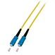 Cable de fibra óptica simplex OS2 SC-SC de 7,50 m