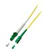 Cable de fibra óptica simplex OS2 LC/APC-SC/APC de 15 m