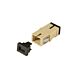 Acoplamiento Keystone multimodo SC-SC simplex beige