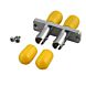 Acoplador multimodo dúplex ST-ST con carcasa metálica