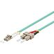 Cable de fibra óptica LC-SC OM3 de 1 m