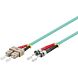 Cable de fibra óptica SC-ST OM3 de 10 m