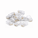 Conector DANICOM UTP CAT6a RJ45 - para núcleo sólido - 10 unidades