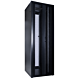 Armario para servidores de 47U con puertas frontales y traseras doblemente perforadas de 800x1000x2200 mm (ancho x profundidad x alto).