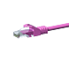 Cable de conexión UTP CAT5e de 2 m, color rosa - CCA