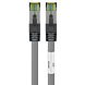 Cable de conexión Cat8 S/FTP (PIMF) de 2 m, color gris.