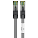 Cable de conexión Cat8 S/FTP (PIMF) de 5 m, color gris