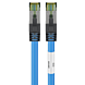 Cable de conexión Cat8 S/FTP (PIMF) de 0,50 m, color azul