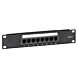 Panel de conexión UTP CAT6 de 10 pulgadas - 8 puertos