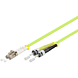 Cable de fibra óptica LC-ST OM5 (optimizado para láser) de 10 m