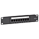 Panel de conexión UTP CAT5e de 10 pulgadas - 8 puertos