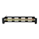 Carril DIN 2U para racks de 19 pulgadas - profundidad ajustable