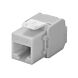 Conector Keystone UTP CAT6a - Sin herramientas - Gris
