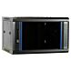 Armario de pared 6U sin montar con puerta de cristal 600x450x368 mm (Ancho x Profundidad x Alto)