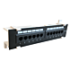 Panel de conexión UTP CAT6 para montaje en pared - 12 puertos