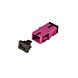 Acoplamiento multimodo tipo Keystone SC-SC simplex morado
