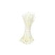 Bridas para cables de 200 mm, color natural - 100 unidades