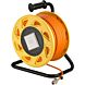Carrete de cable CAT7 S/FTP con conector Keystone CAT6a - RJ45 - 50 metros