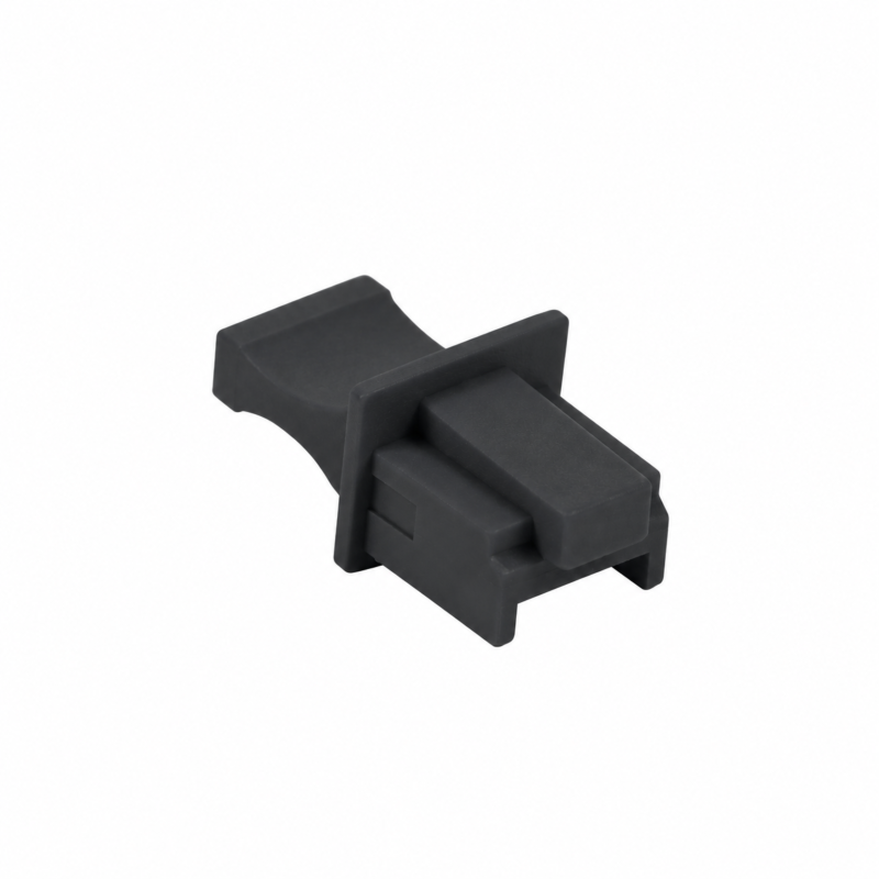 Tapones para puertos RJ45, juego de 10 unidades, color negro.