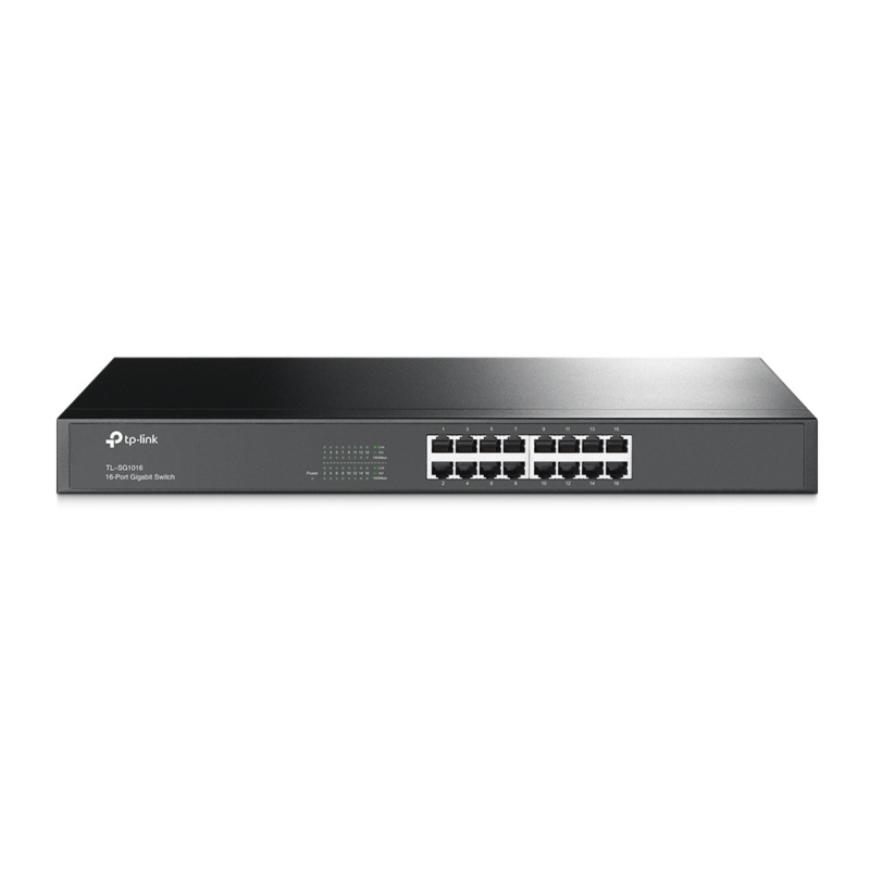 Switch no gestionado TP-Link SG1016 de 16 puertos