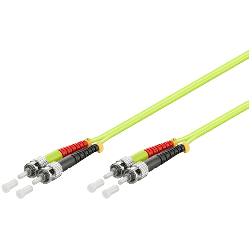 Cable de fibra óptica ST-ST OM5 (optimizado para láser) 0,50 m