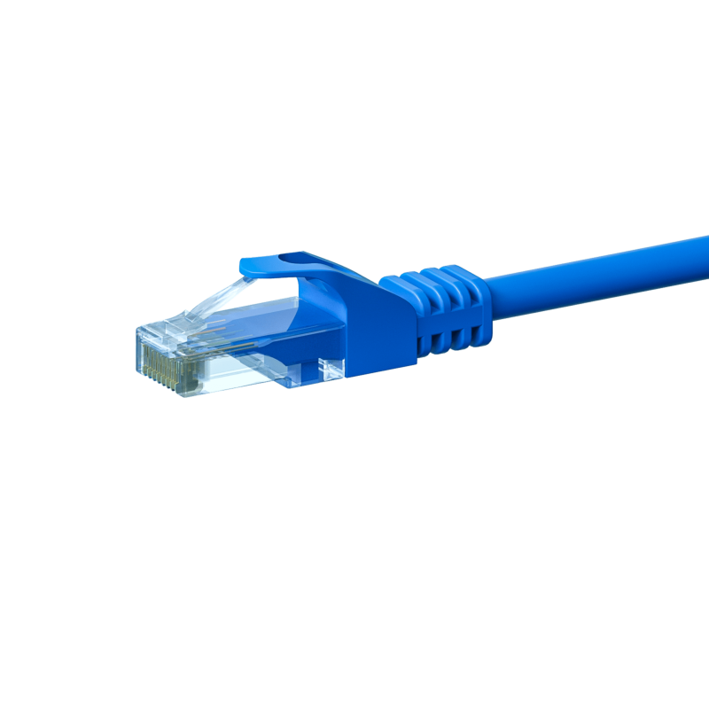 Cable de conexión UTP CAT6 de 2 m, azul - CCA