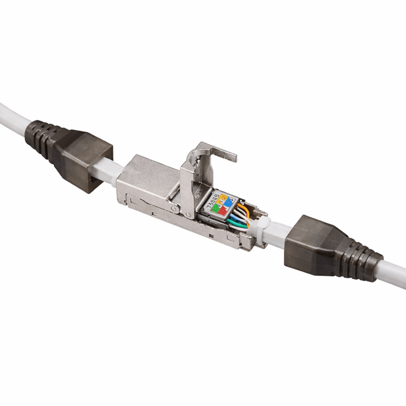 Conector de cable delgado sin herramientas DANICOM STP CAT6a