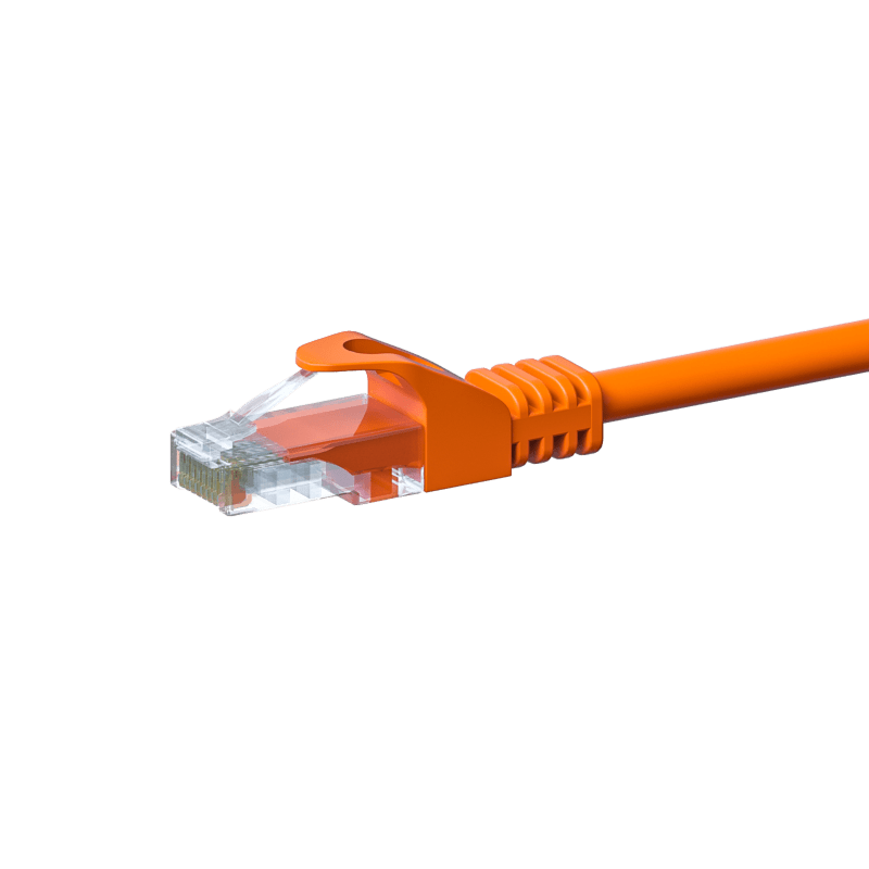 Cable de conexión UTP CAT5e de 2 m, color naranja - CCA